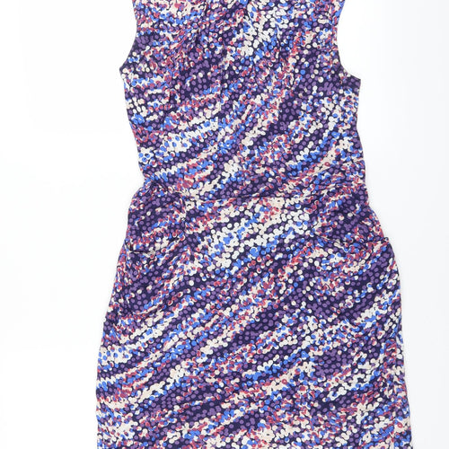 TEGAN Womens Blue Geometric  Shift  Size 6