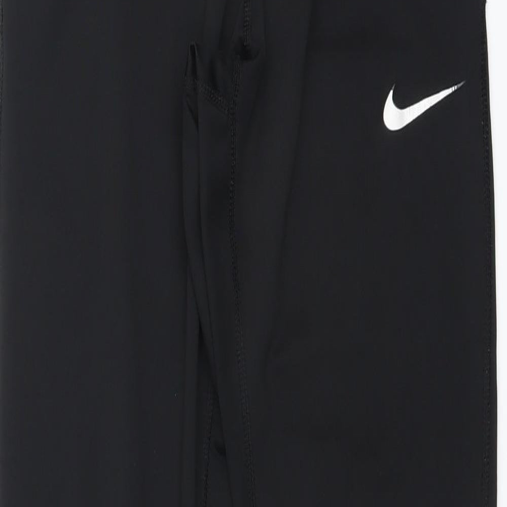 Nike Womens Black   Compression Leggings Size S L28 in