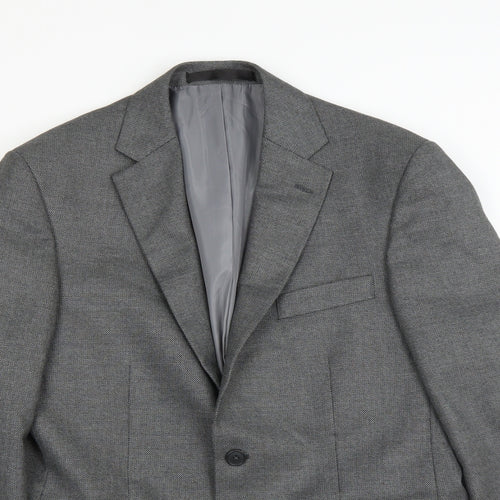 Marks and Spencer Mens Grey   Jacket Suit Jacket Size 38