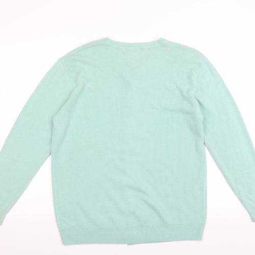Le Bon Marché Womens Green   Cardigan Jumper Size M