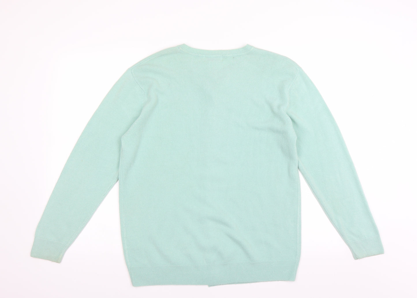 Le Bon Marché Womens Green   Cardigan Jumper Size M