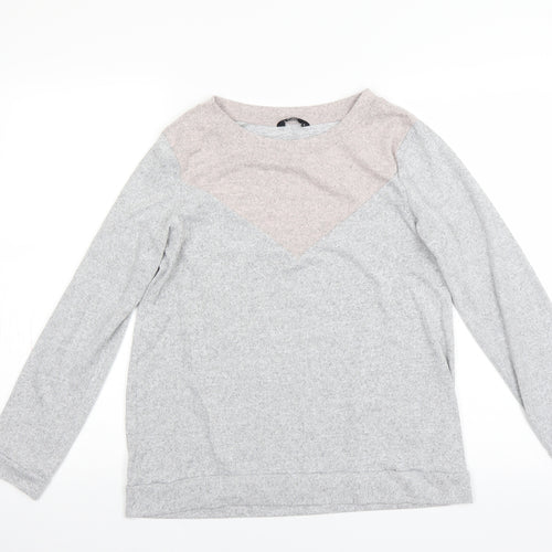 F&F Womens Grey   Pullover Jumper Size 12