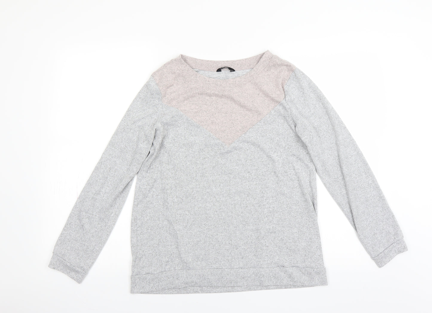 F&F Womens Grey   Pullover Jumper Size 12