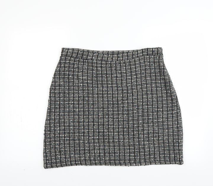 Sainsburys Womens Black A-Line Skirt Size 10