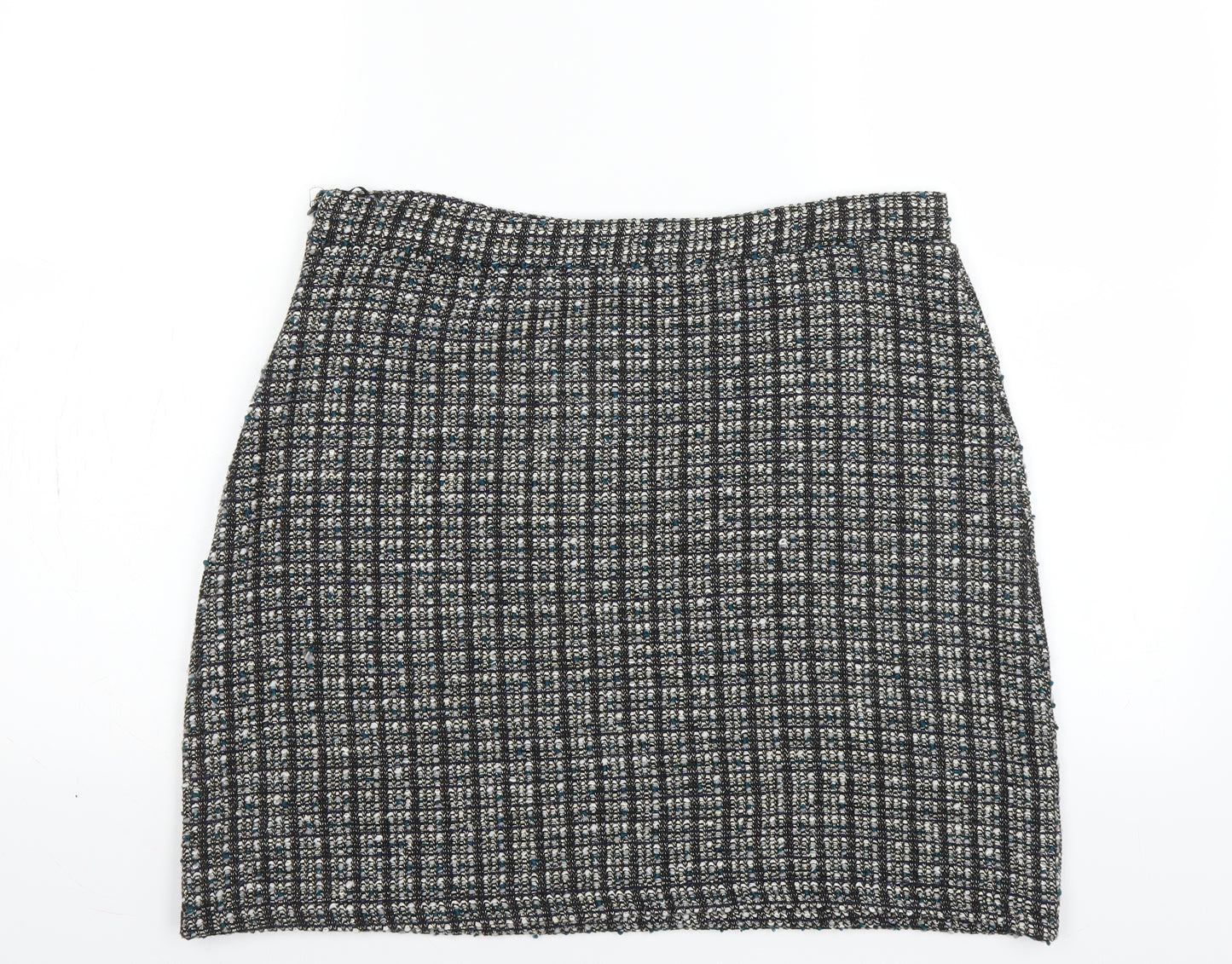 Sainsburys Womens Black   A-Line Skirt Size 10