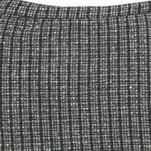 Sainsburys Womens Black   A-Line Skirt Size 10