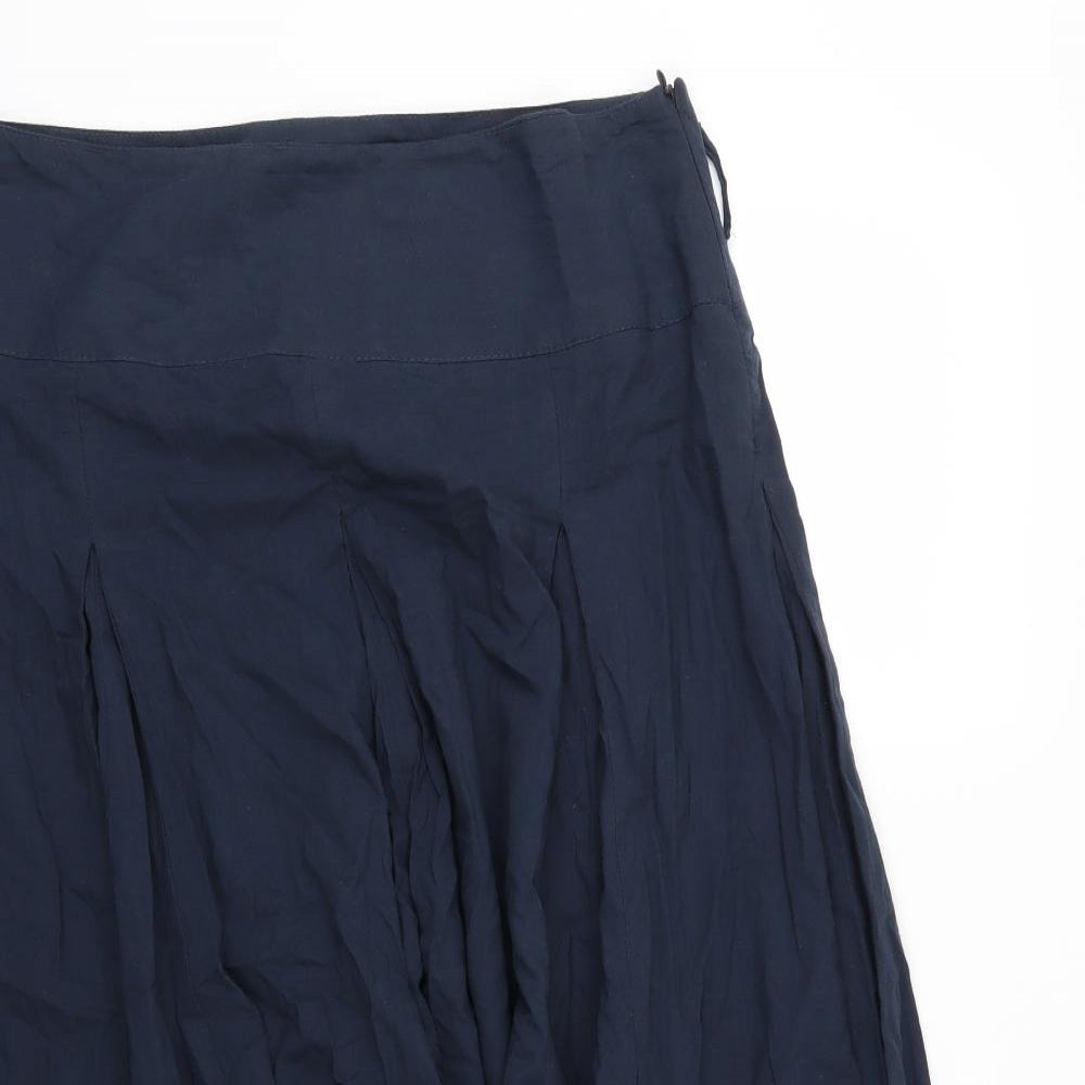 Papaya Womens Blue   Flare Skirt Size 14