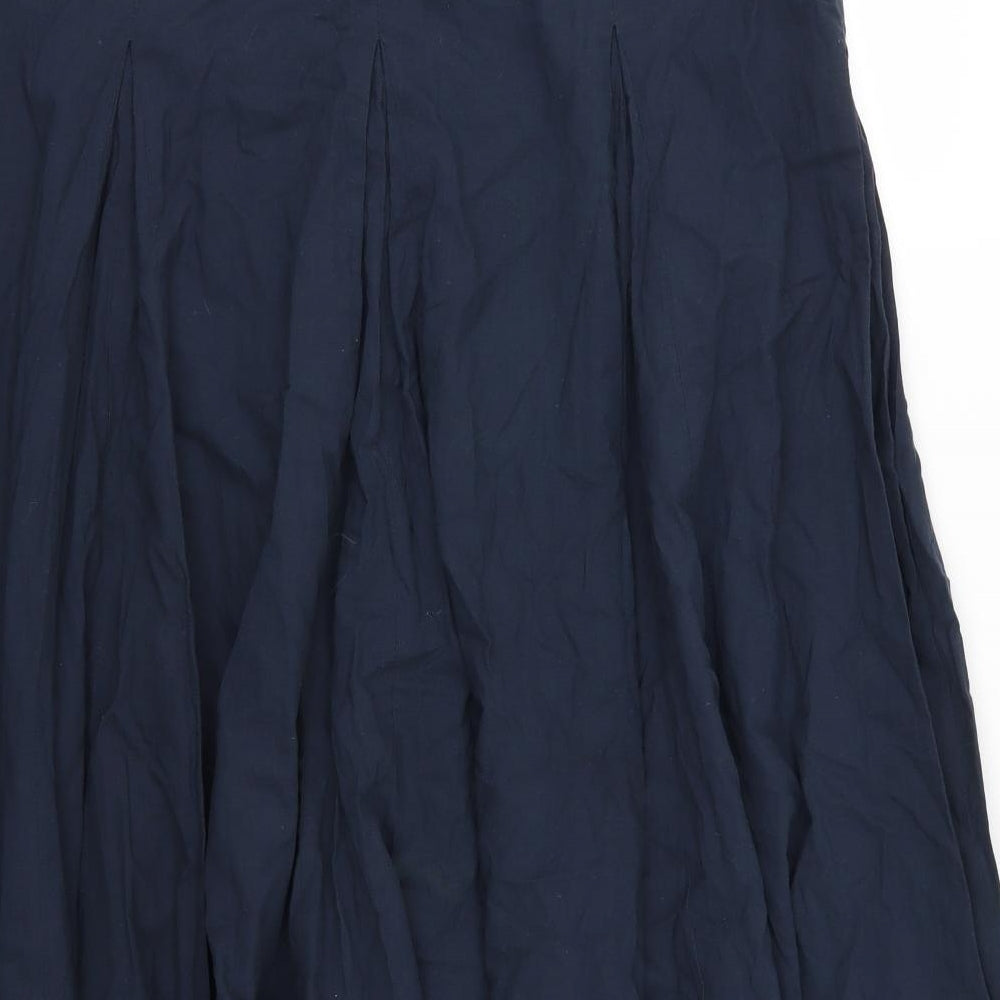 Papaya Womens Blue   Flare Skirt Size 14