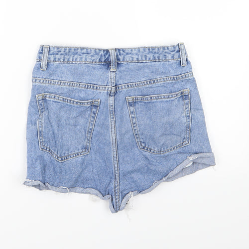 REDAIL Womens Blue  Denim Hot Pants Shorts Size 6