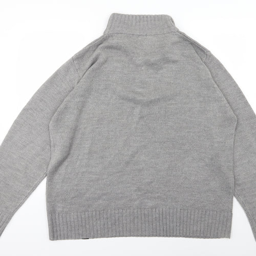 George Womens Grey  Knit Pullover Jumper Size 2XL