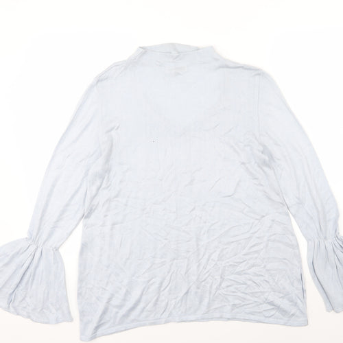 F&F Womens Blue  Knit Pullover Jumper Size 12