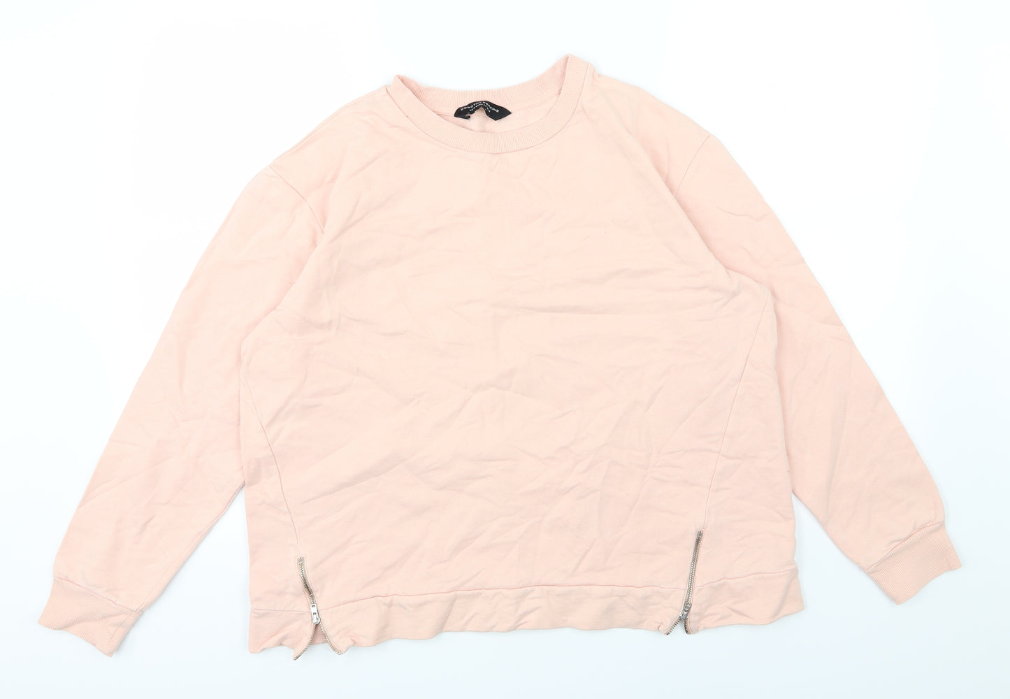 Dorothy Perkins Womens Pink  Jersey Pullover Sweatshirt Size 16