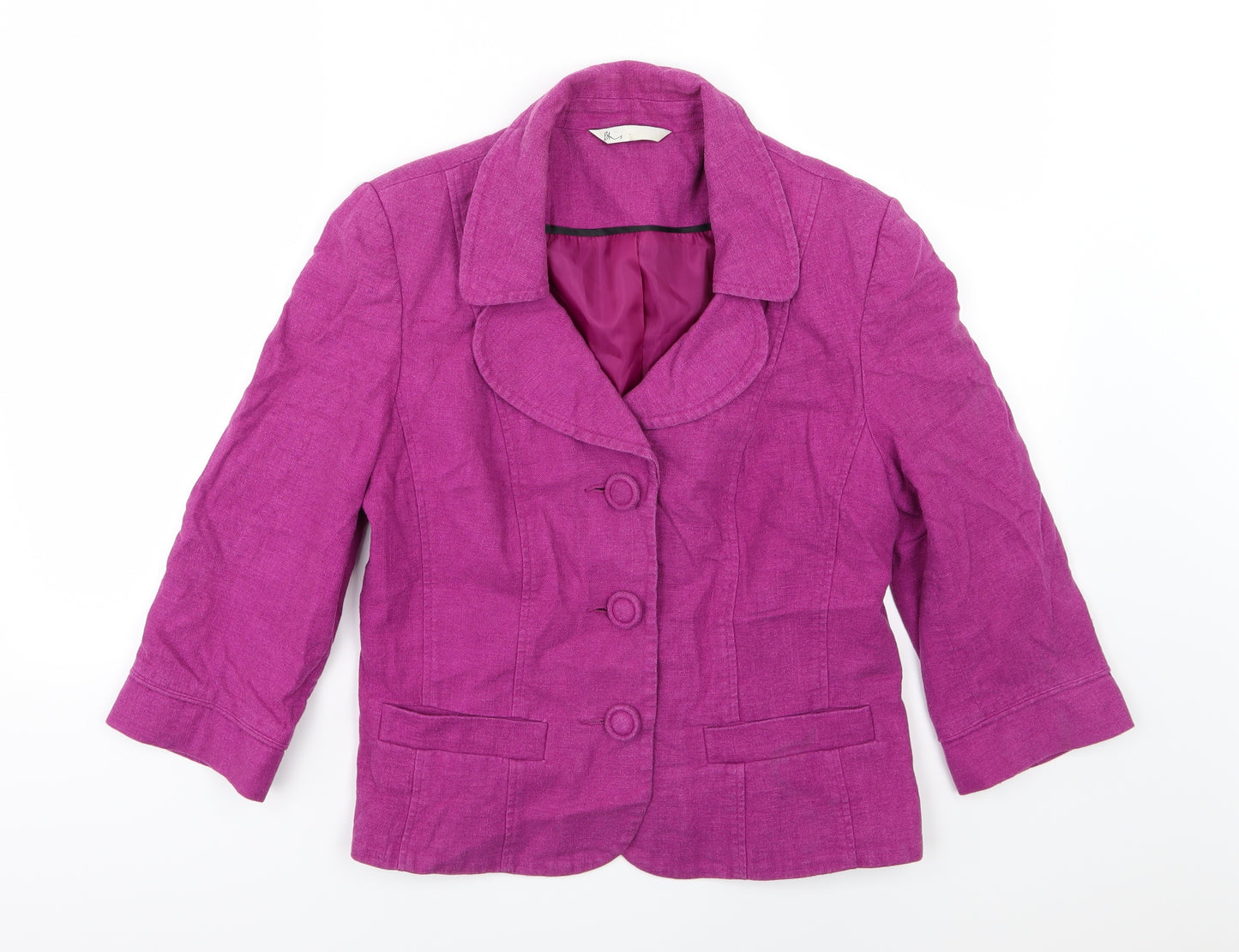 BHS Womens Purple   Jacket  Size 14
