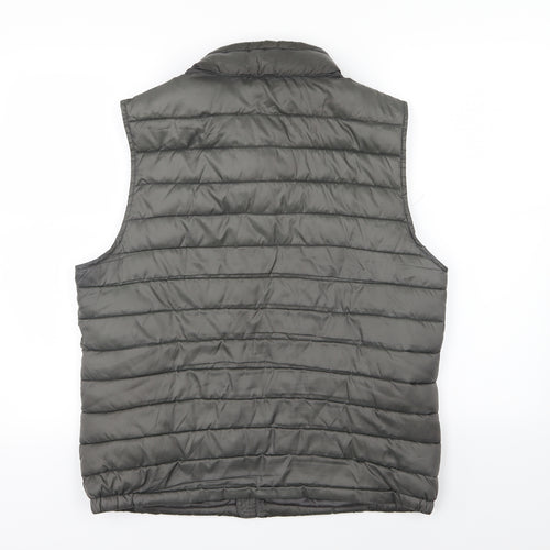 Zara Mens Grey   Gilet Jacket Size L