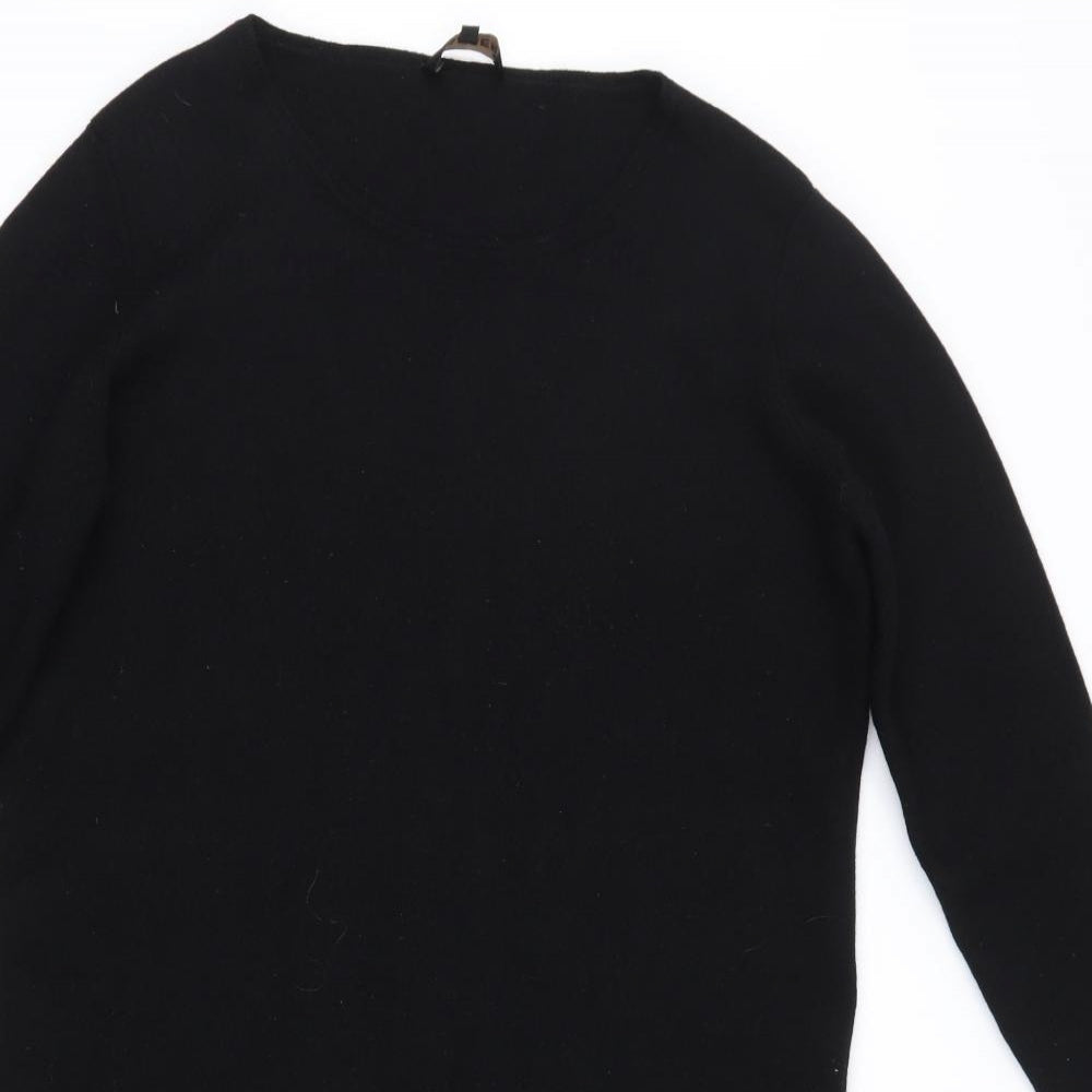 Jaeger Womens Black   Shirt Dress  Size XL