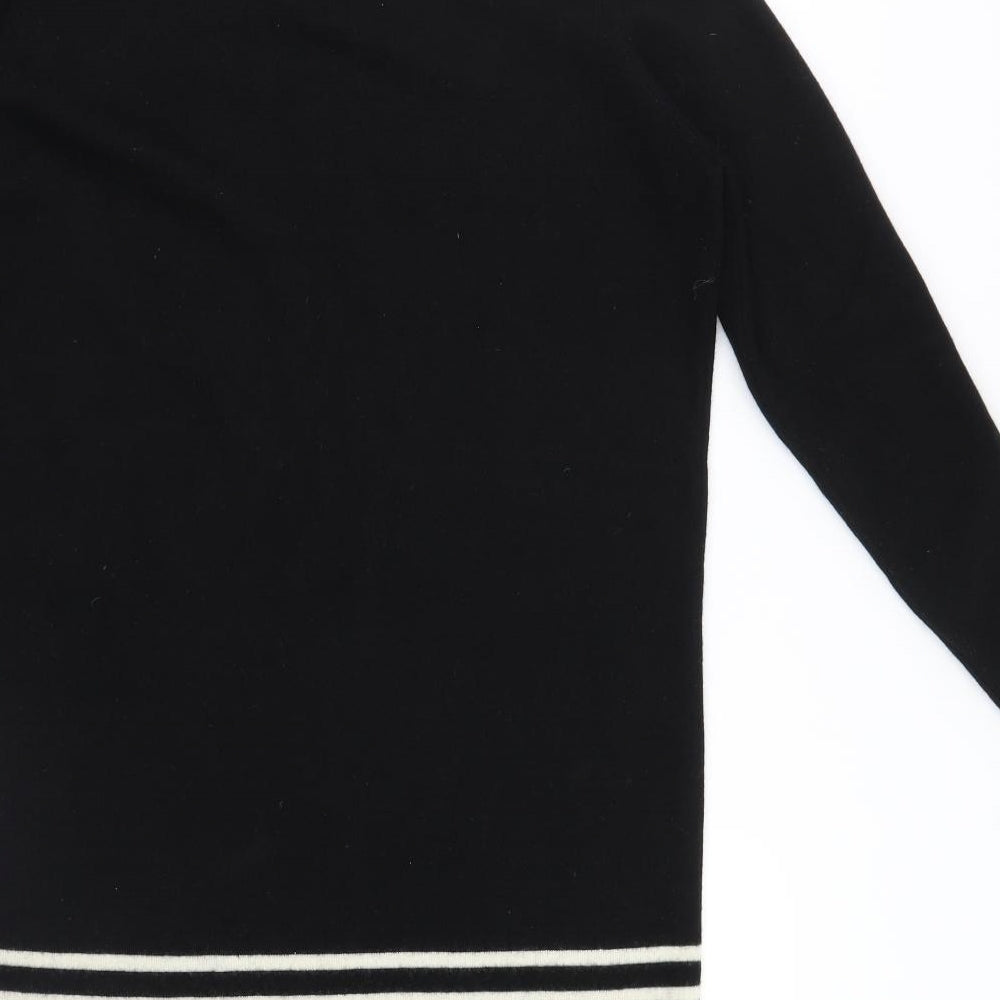 Jaeger Womens Black   Shirt Dress  Size XL