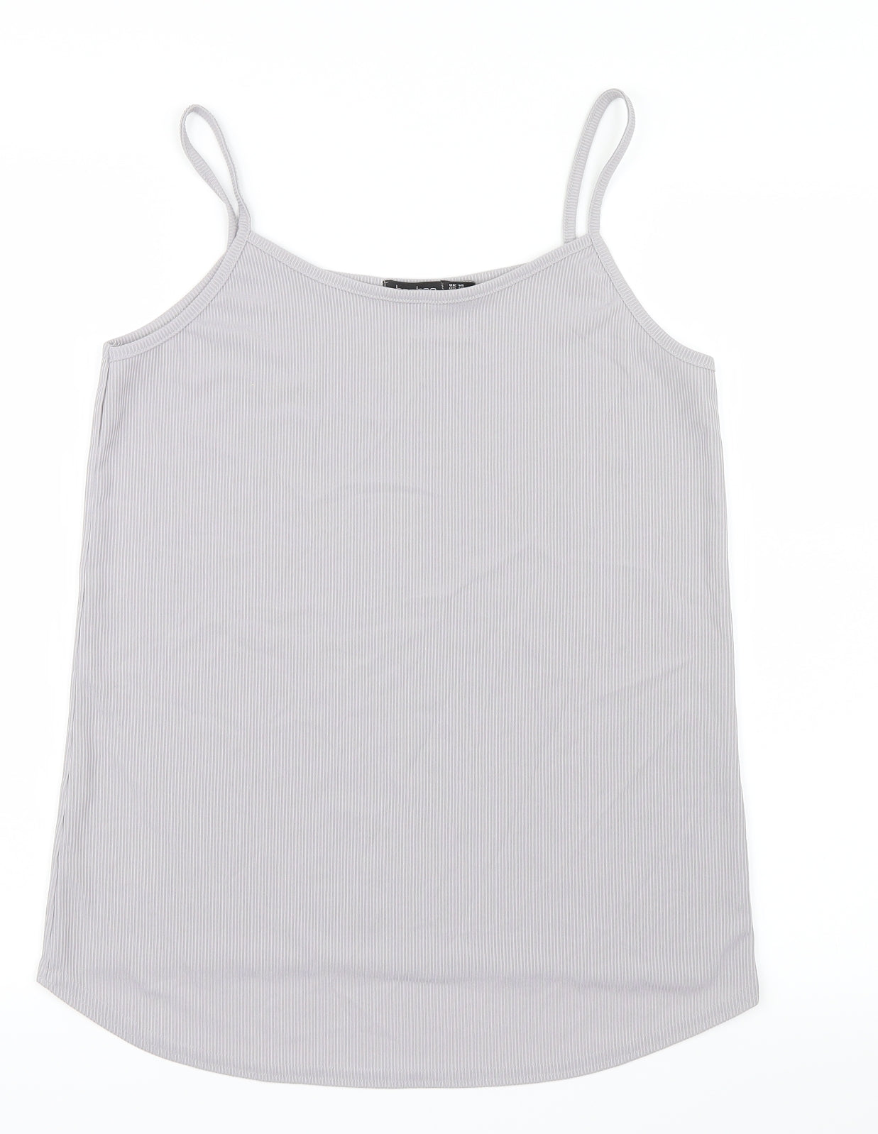 Boohoo Womens Grey   Camisole T-Shirt Size 14