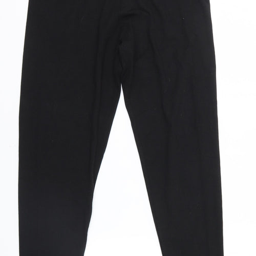 Tu  Womens Black   Carrot Leggings Size 16 L26.5 in