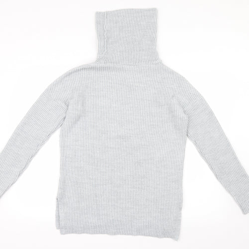 Mudo Collection Womens Grey  Knit Pullover Jumper Size S