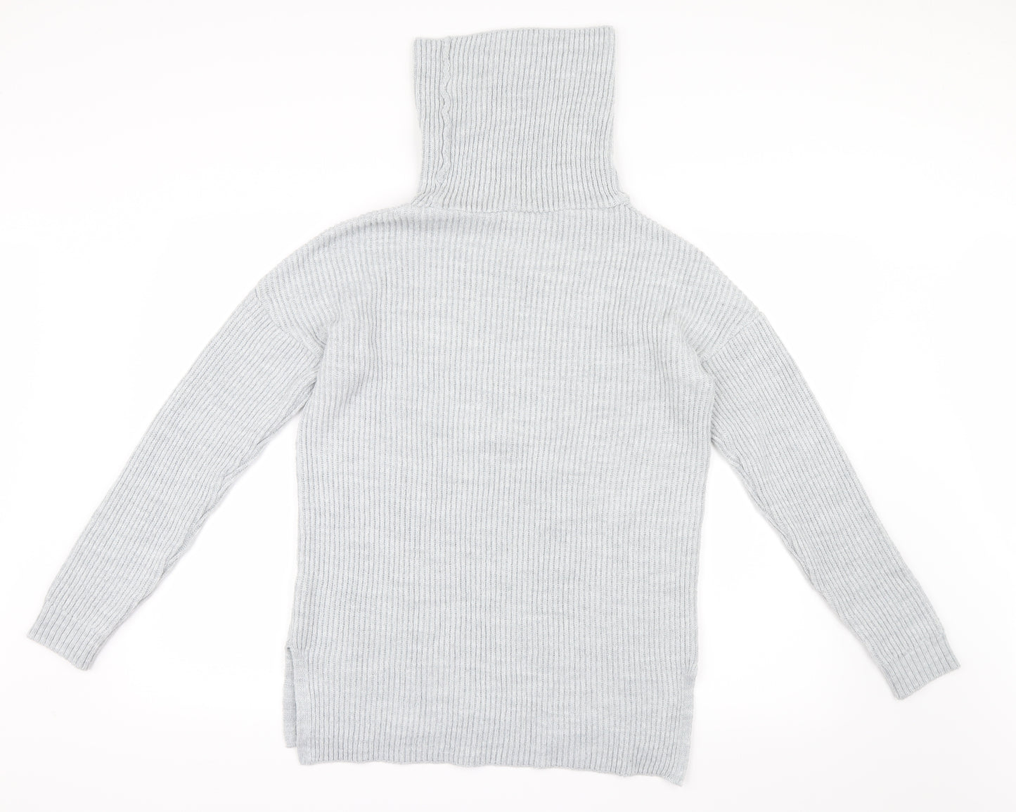 Mudo Collection Womens Grey  Knit Pullover Jumper Size S