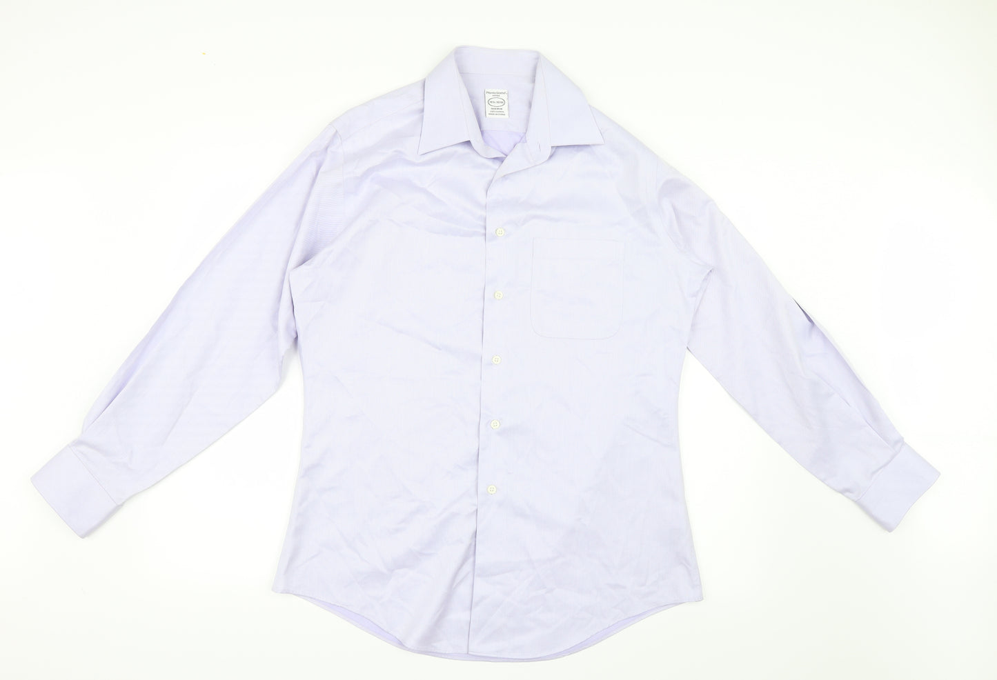 Pronto Uomo Mens Blue    Button-Up Size 15.5