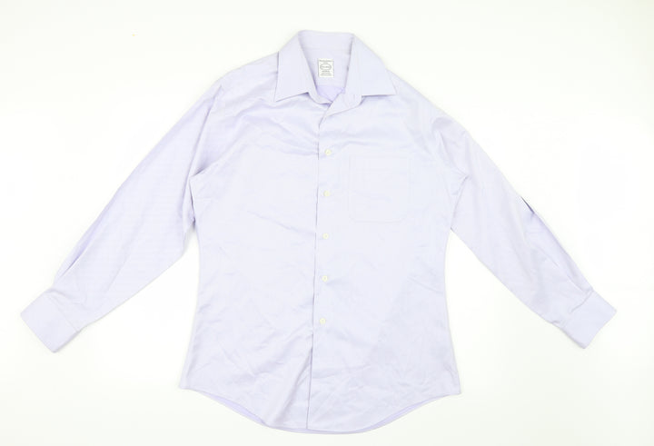 Pronto Uomo Mens Blue    Button-Up Size 15.5