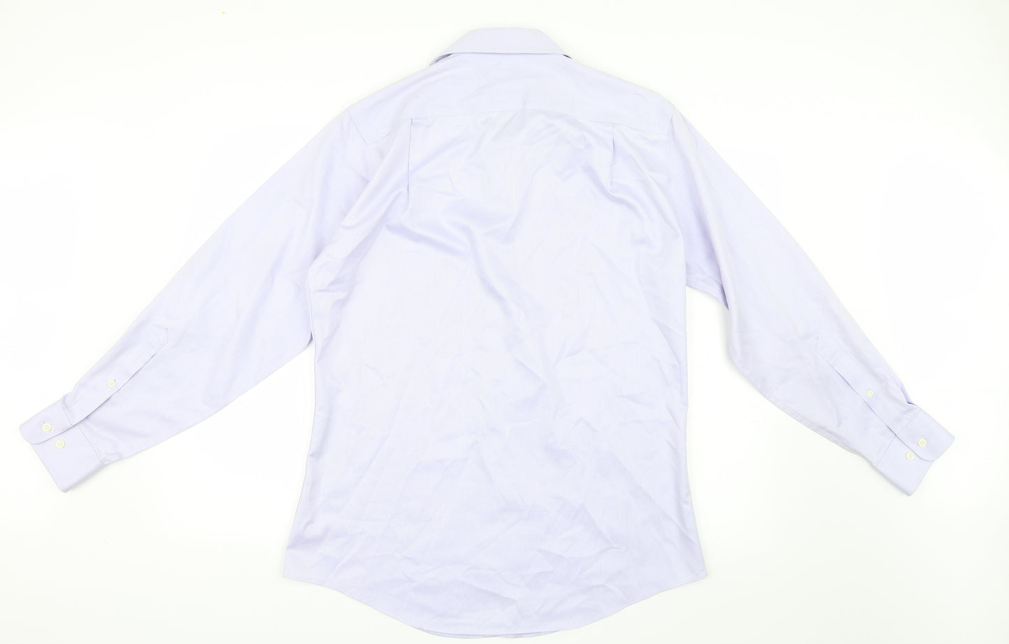 Pronto Uomo Mens Blue    Button-Up Size 15.5