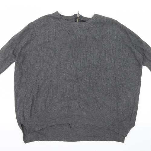 Atmosphere Womens Grey  Knit Pullover Jumper Size 10