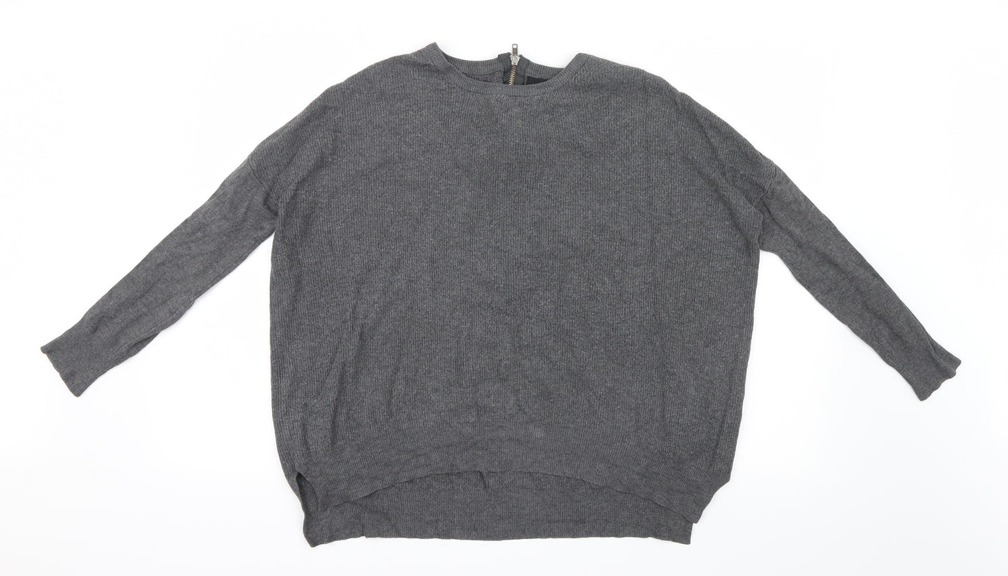 Atmosphere Womens Grey  Knit Pullover Jumper Size 10