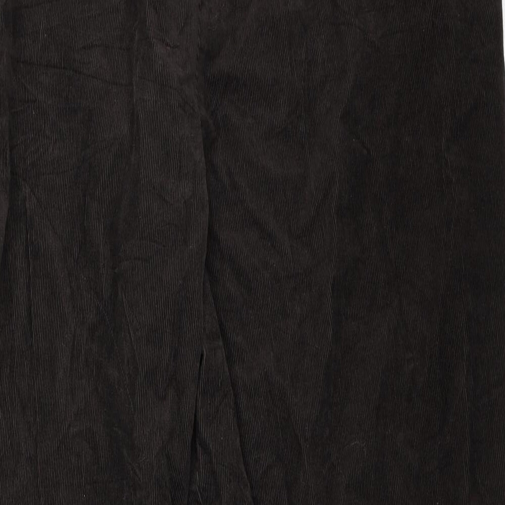 Marks and Spencer Womens Brown  Corduroy Trousers  Size 20 L27 in