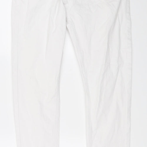 Zeenzo Womens White   Skinny Jeans Size 36 L29 in - Super Skinny