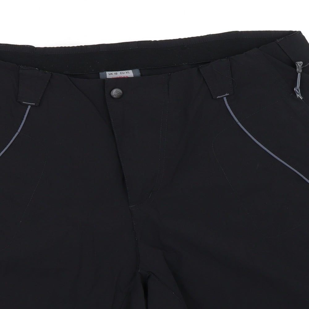Altura Womens Black   Bermuda Shorts Size 16