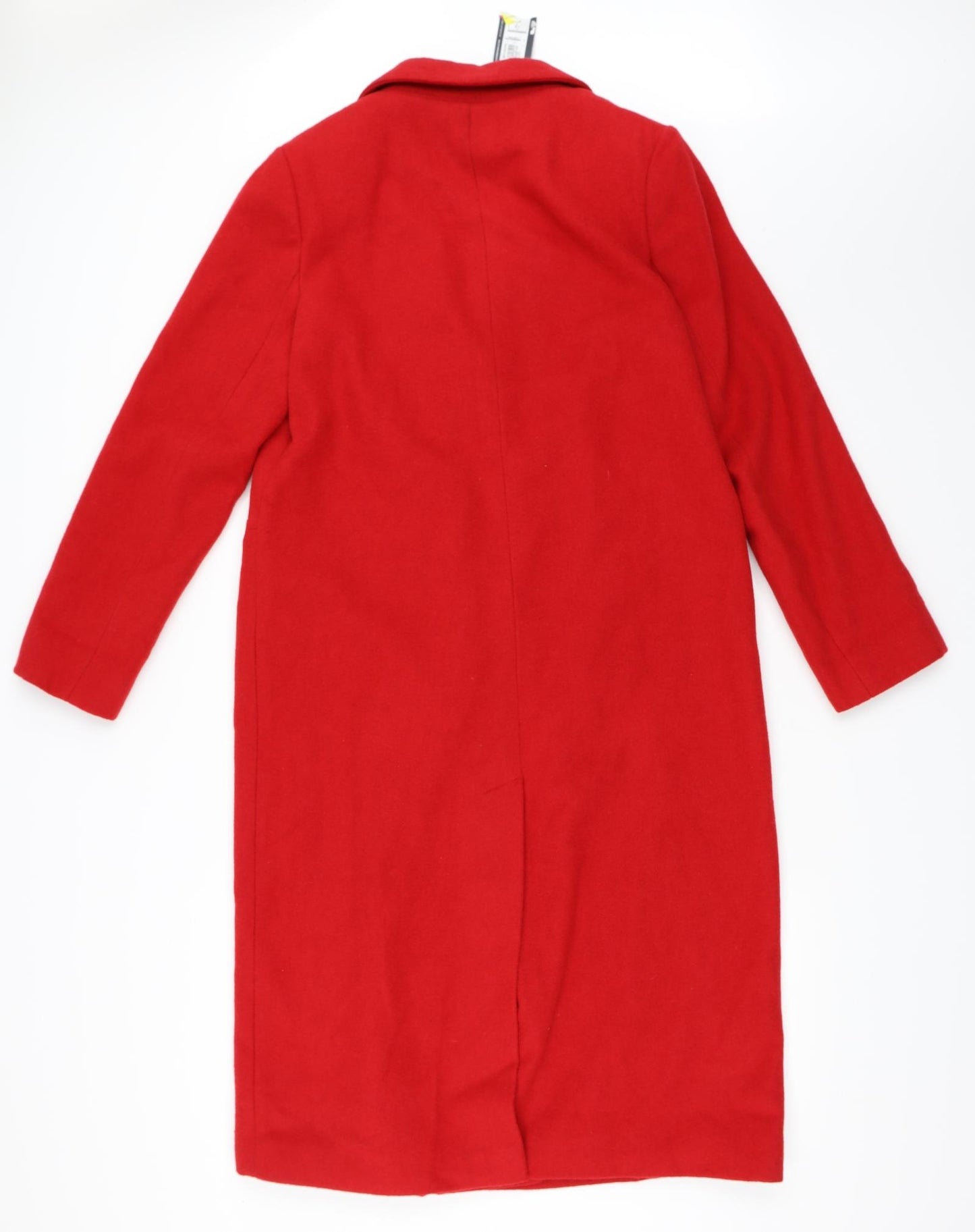 Marks and Spencer Womens Red   Overcoat Coat Size 12