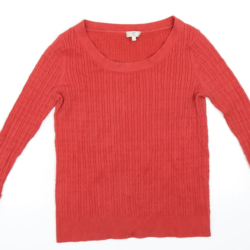 CC Womens Orange   Pullover Jumper Size M