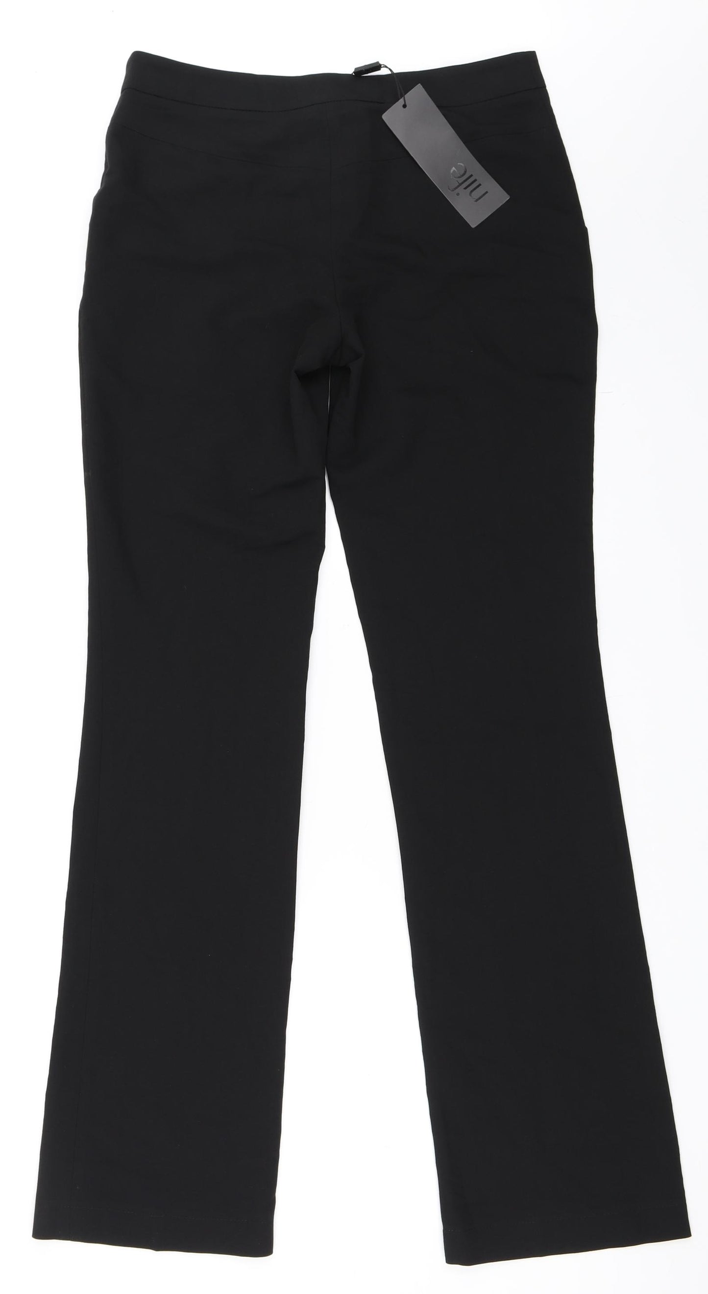 NIFE Womens Black   Trousers  Size 38 L33 in