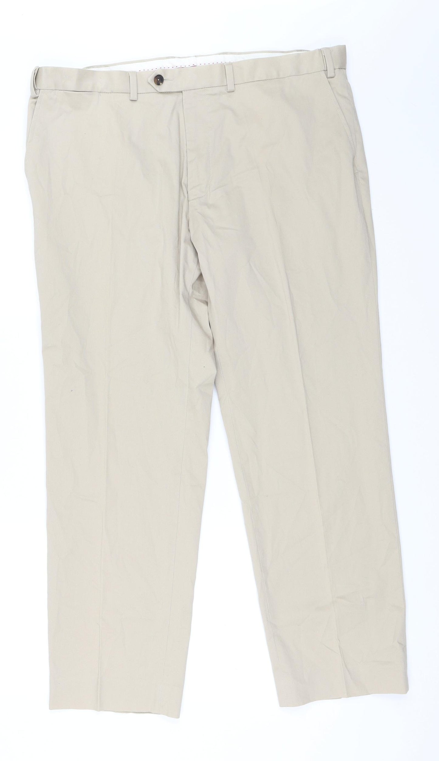 Marks and Spencer Womens Beige   Trousers  Size 38 in L29 in