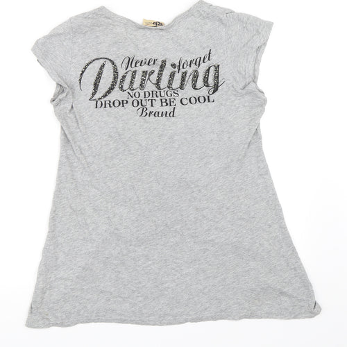 RB Womens Grey   Basic T-Shirt Size M