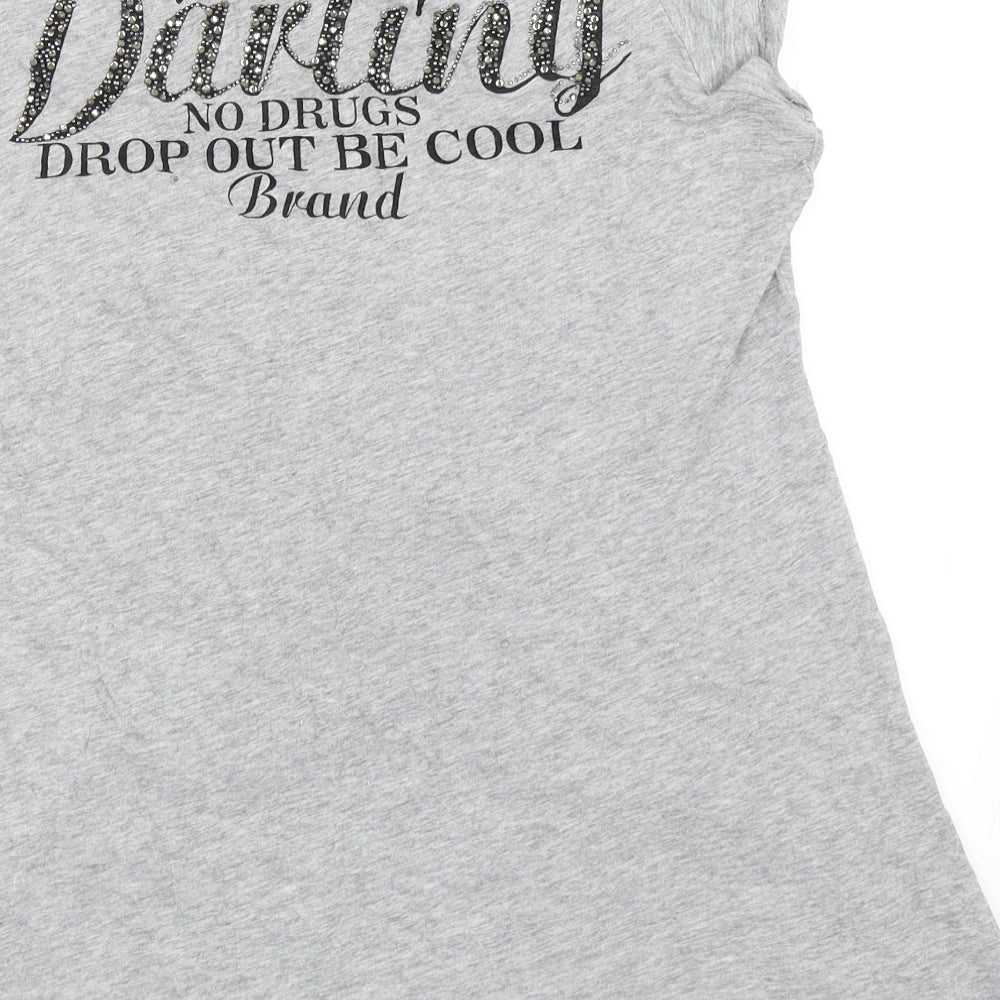 RB Womens Grey   Basic T-Shirt Size M