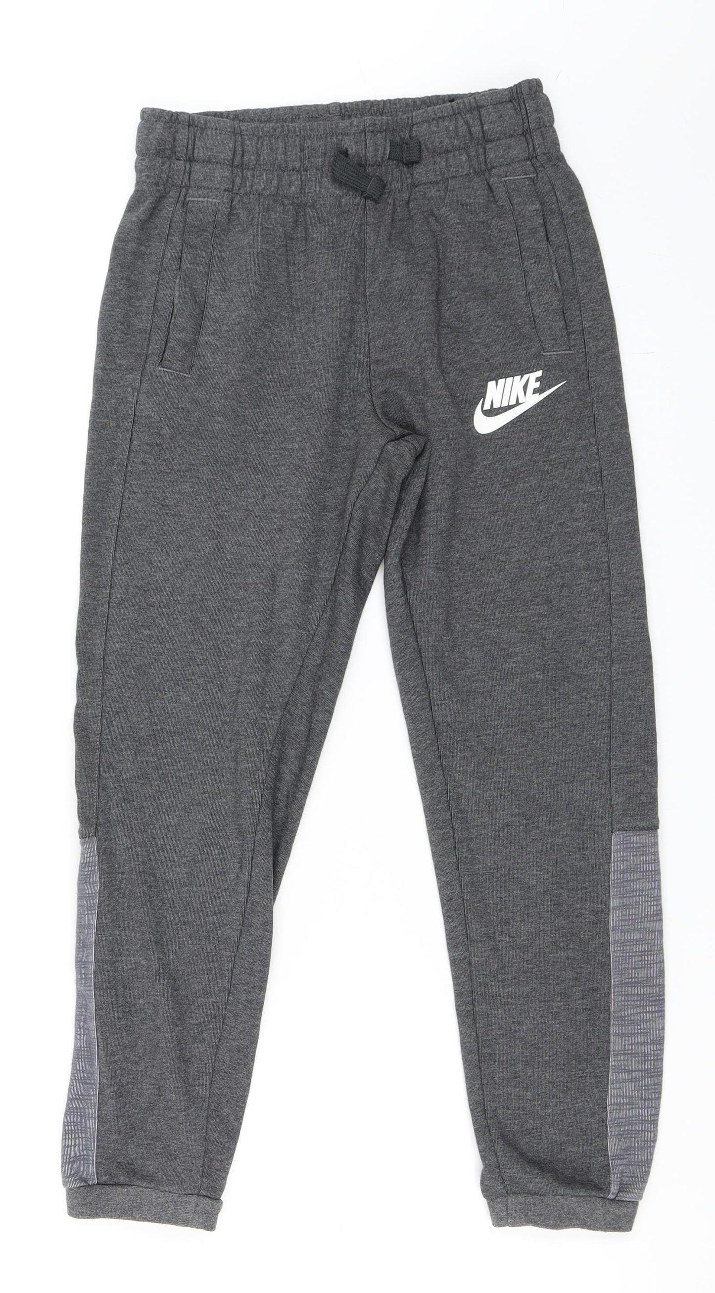 Nike Boys Grey   Jogger Trousers Size 10-11 Years
