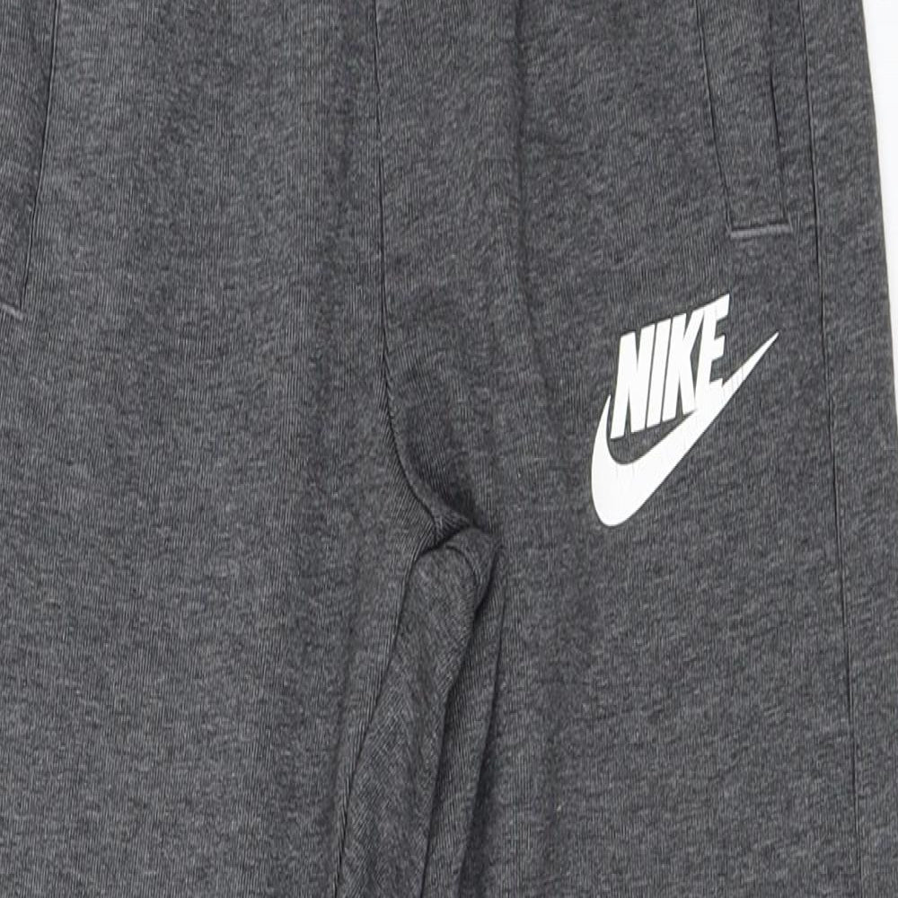 Nike Boys Grey   Jogger Trousers Size 10-11 Years
