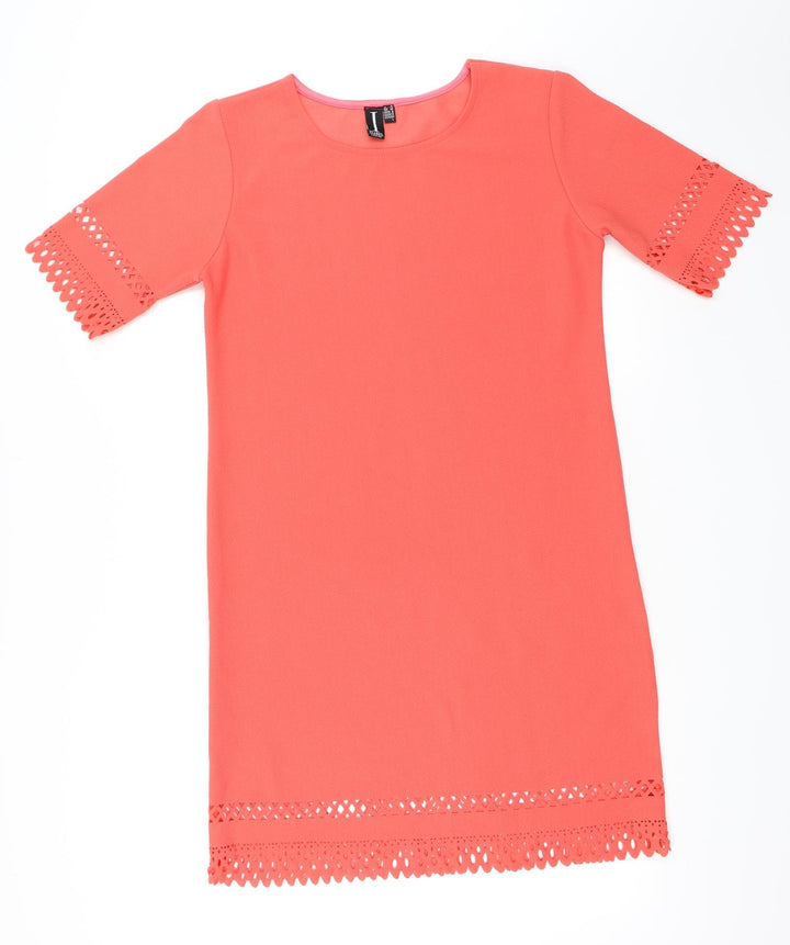 Izabel London Womens Pink   Shift  Size L