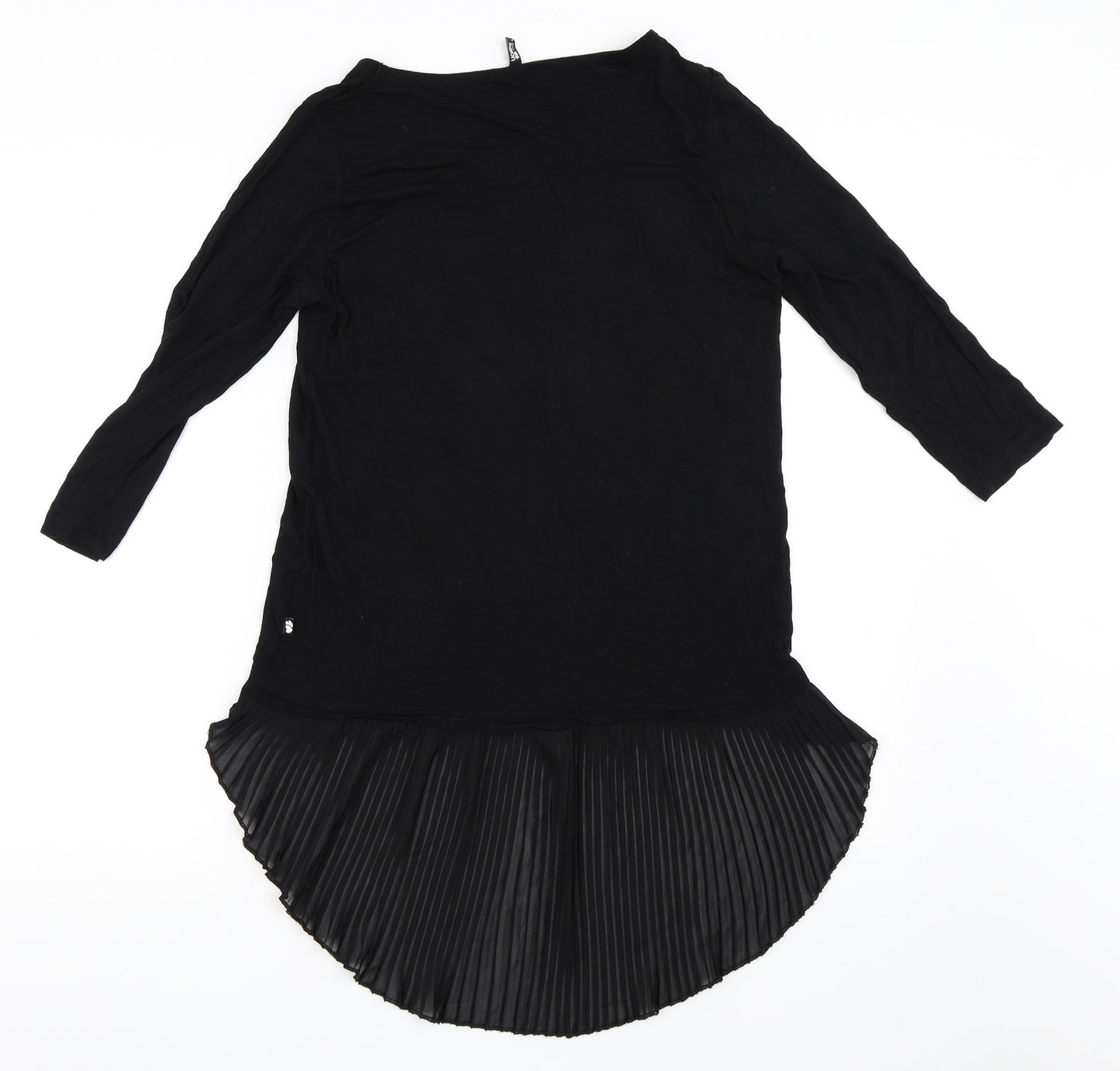 Miss Baron Womens Black   Basic Blouse Size L