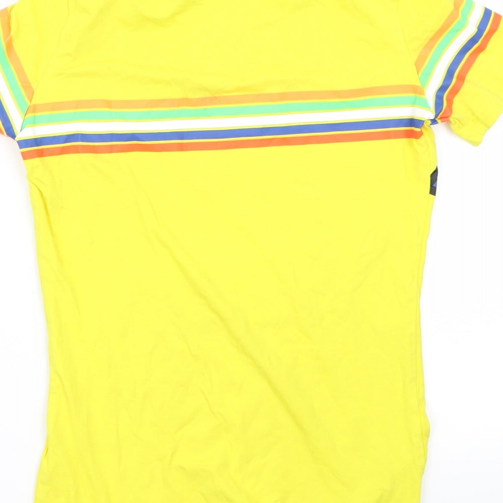 Valentino Rossi Mens Yellow    T-Shirt Size XS