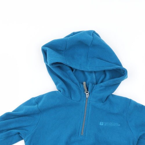 Mountain Warehouse Boys Blue   Full Zip Hoodie Size 3-4 Years
