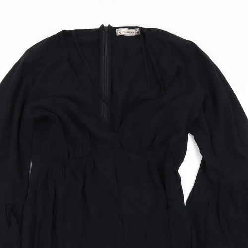 Pull&Bear Womens Black   Jumpsuit One-Piece Size 8