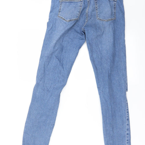 Topshop Womens Blue   Skinny Jeans Size 8 L31 in