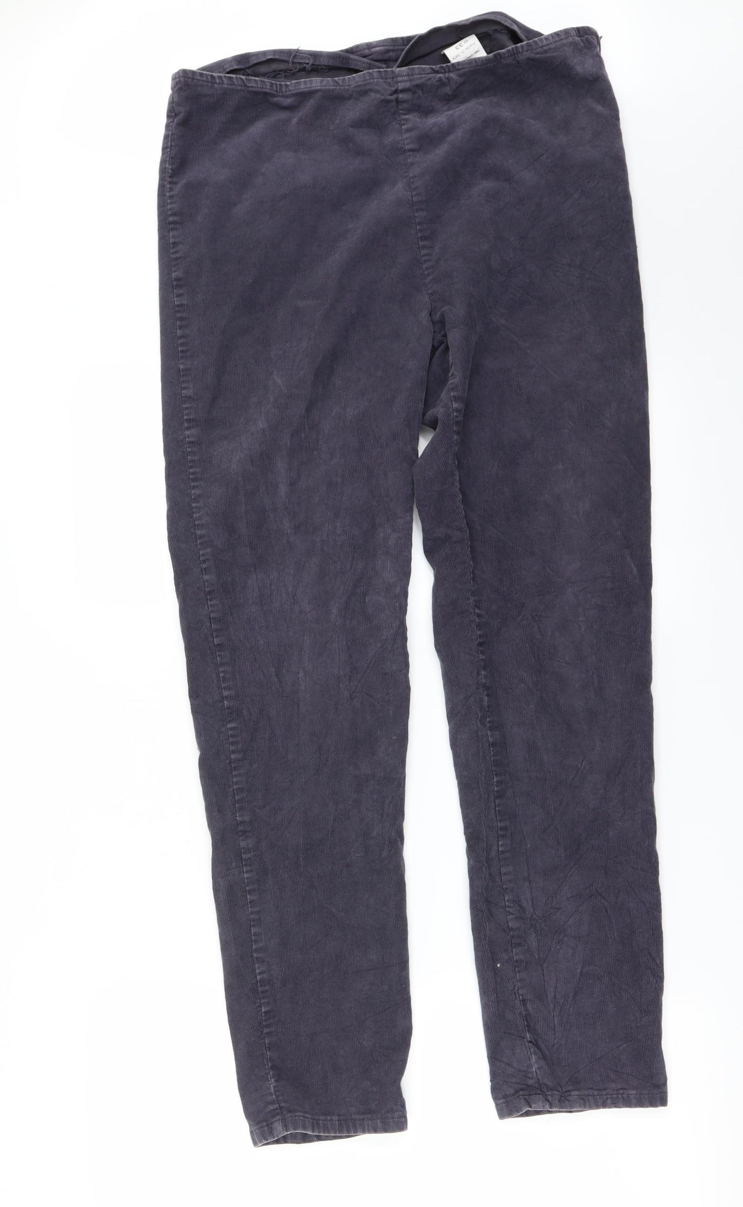 two day jeans Womens Purple  Corduroy Straight Jeans Size 33 in L29 in