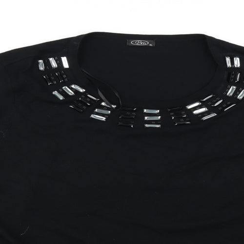 BM Womens Black   Pullover Jumper Size XL