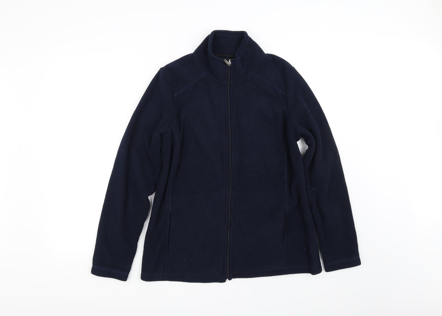 Preworn Womens Blue   Full Zip Jumper Size M