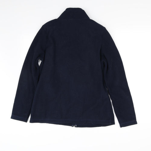 Preworn Womens Blue   Full Zip Jumper Size M